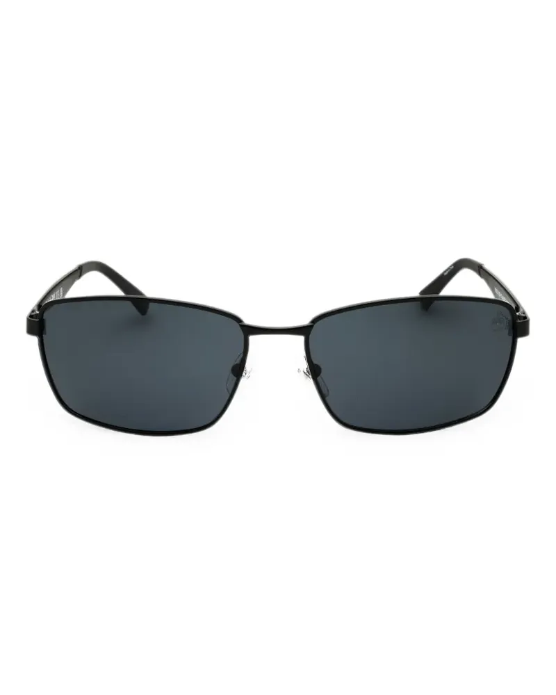 Timberland Sonnenbrille mit eckigem Gestell - Schwarz Schwarz