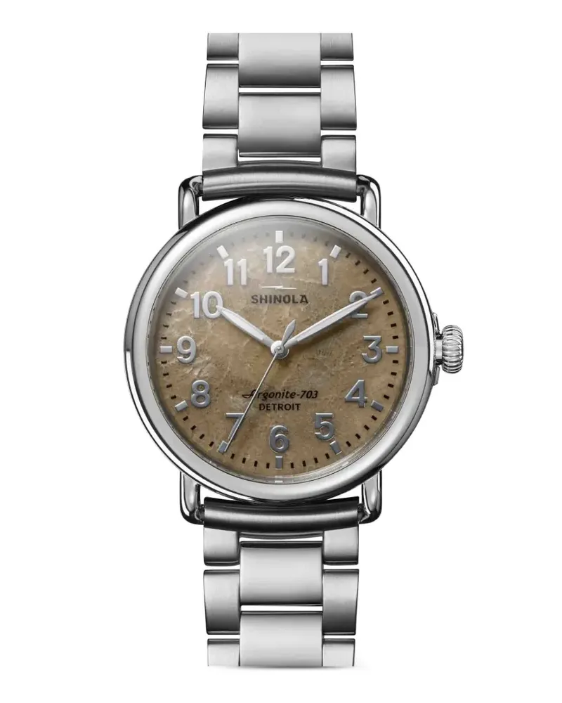 SHINOLA Runwell 41mm watch - Nude Nude