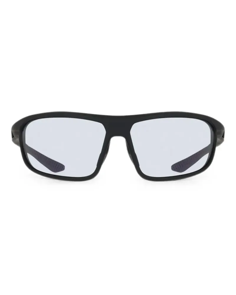Nike Windtrack Run Sonnenbrille mit eckigem Gestell - Schwarz Schwarz