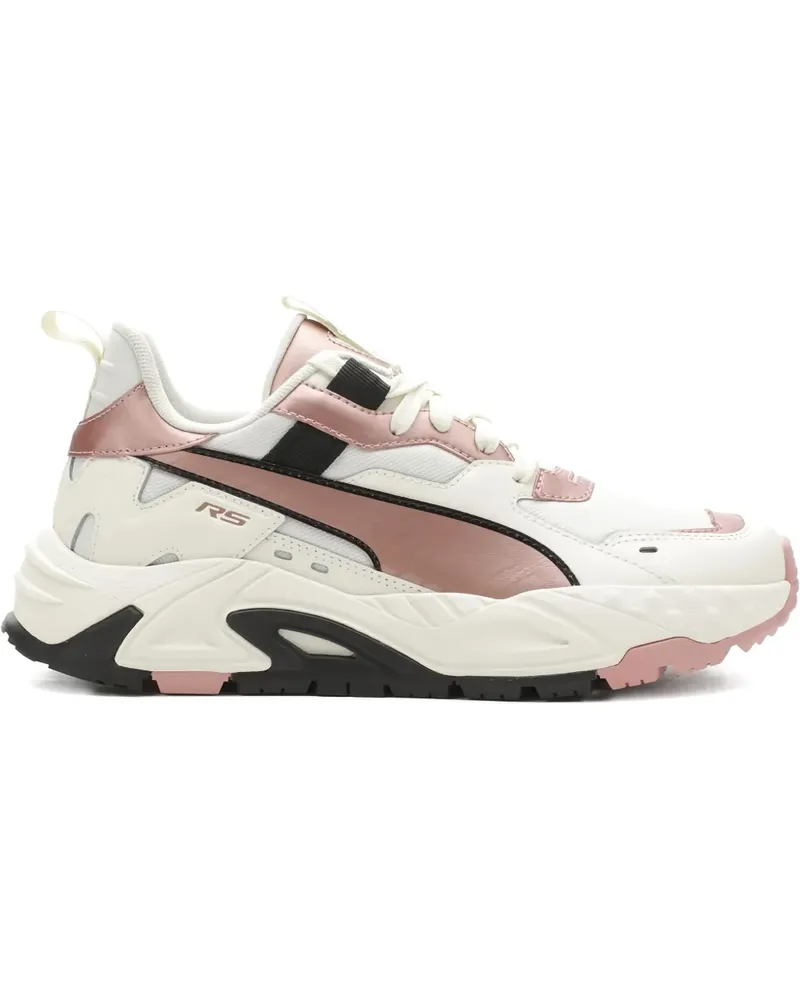 Puma RS-Track Metallic White Sneakers - Weiß Weiß