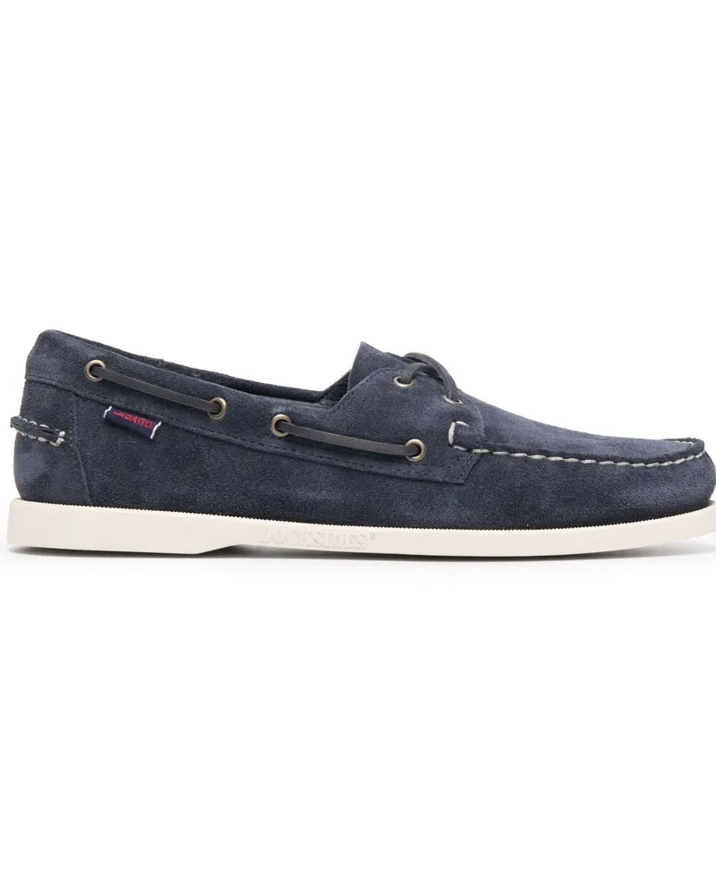 Sebago Segelschuhe mit Schnürdetail - Blau Blau