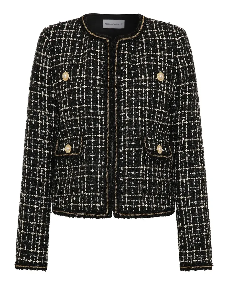 Rebecca Vallance Meringue jacket - Schwarz Schwarz