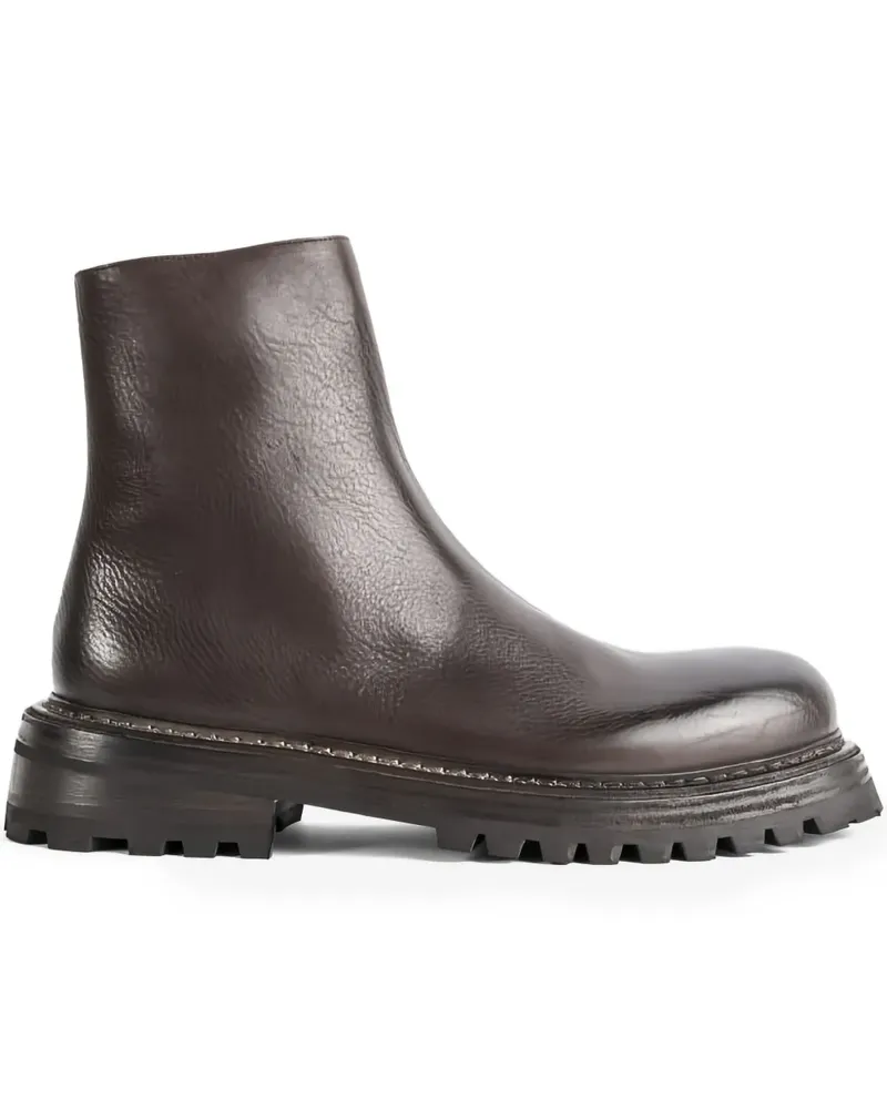 Marsèll Chelsea-Boots mit Reißverschluss - Braun Braun