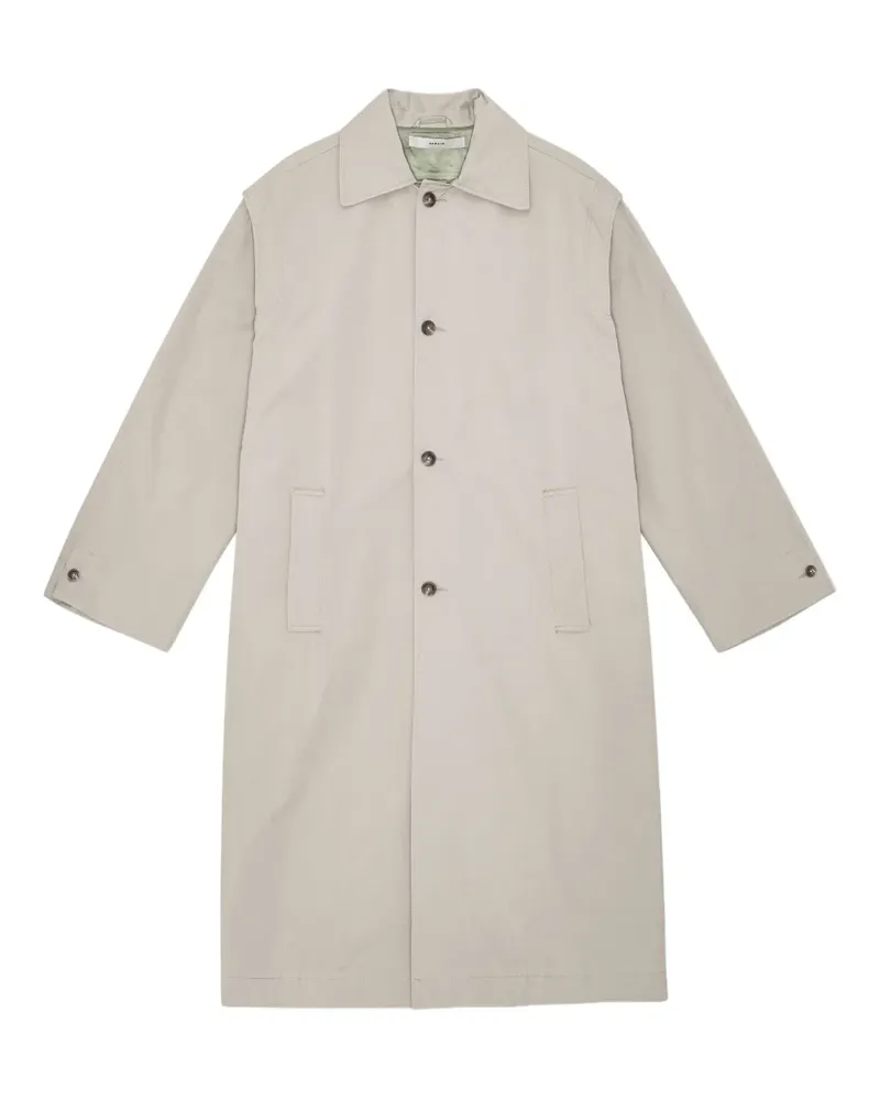 REMAIN Geknöpfter Trenchcoat - Nude Nude