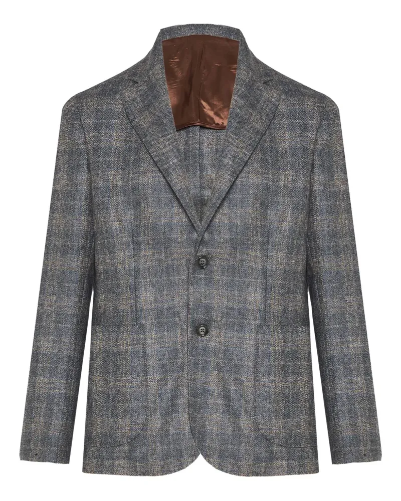 BARBA single-breasted blazer - Grau Grau