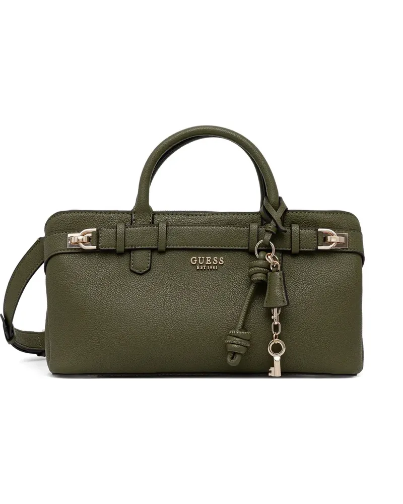 Guess logo-lettering tote bag - Grün Grün