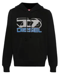 Diesel S-Ginn-Hood-K40 Hoodie Schwarz