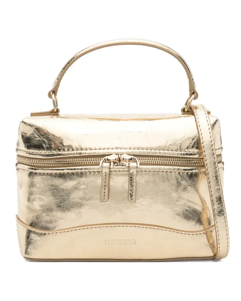 Sandro Tote Bag mit Reißverschluss - Gold Gold