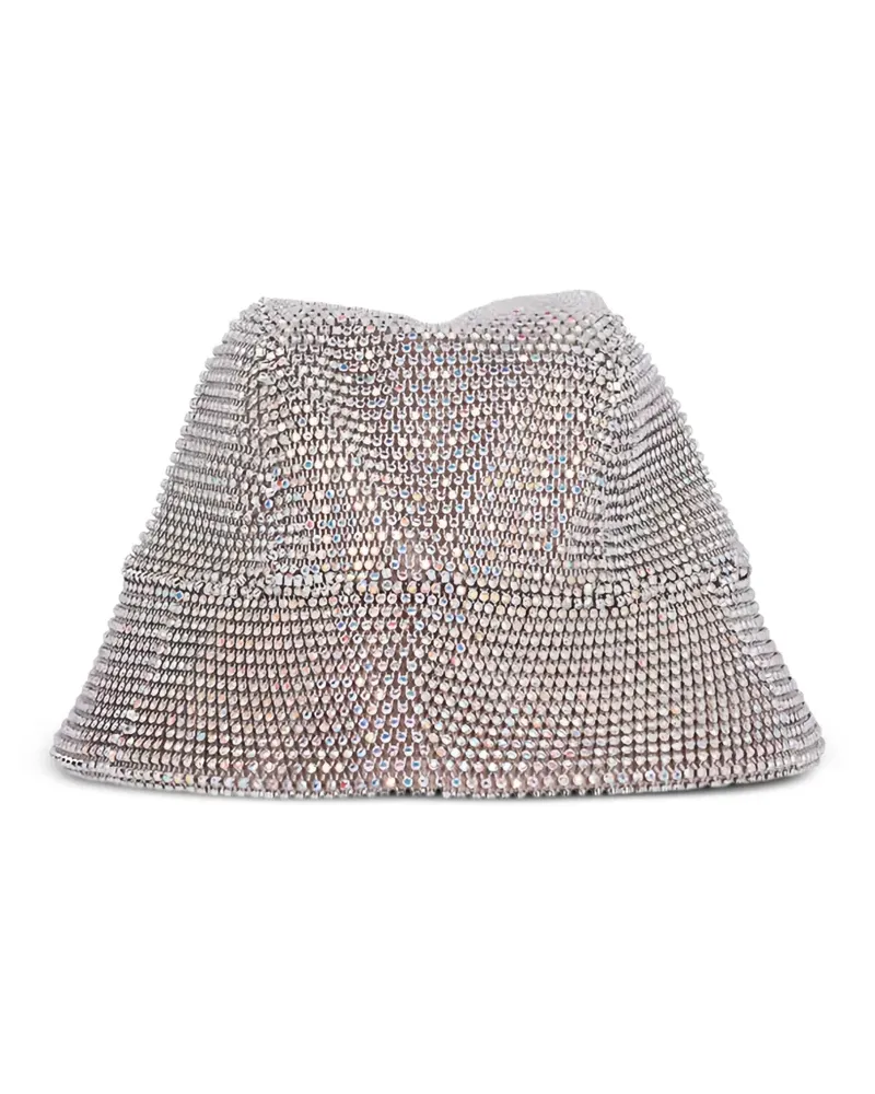 SANTA Brands Fischerhut mit Strass - Grau Grau