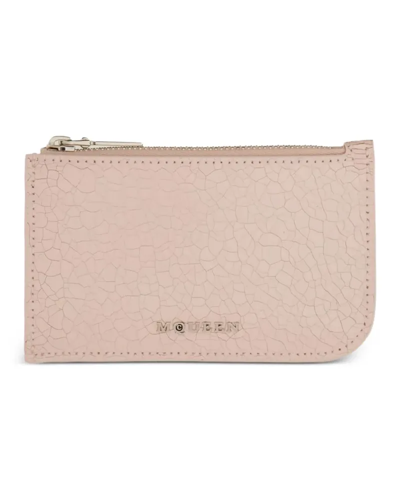 Alexander McQueen Portemonnaie mit Rundumreißverschluss - Rosa Rosa