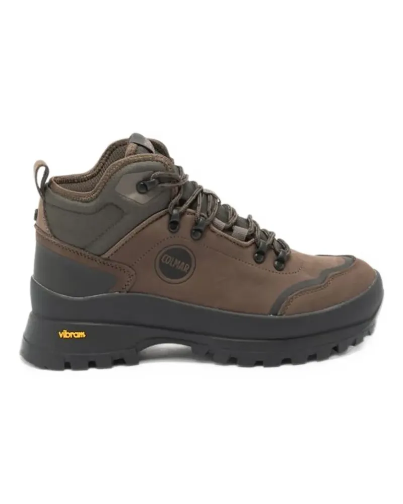 Colmar bicolor leather boots - Braun Braun