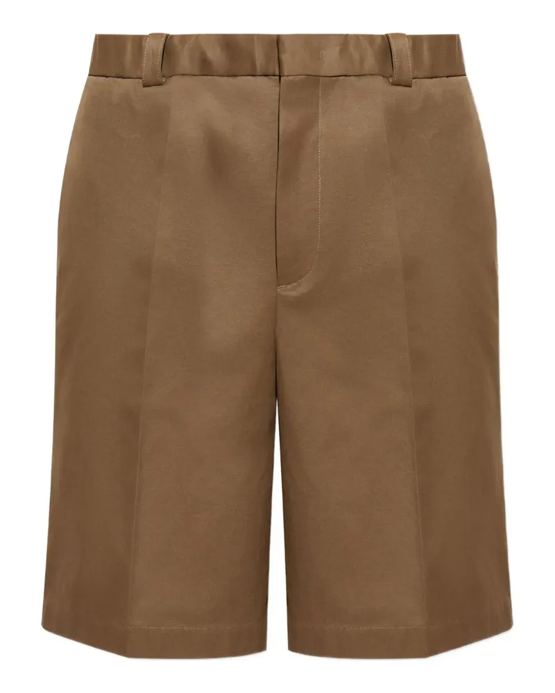 Jil Sander Shorts mit Bundfalten - Braun Braun
