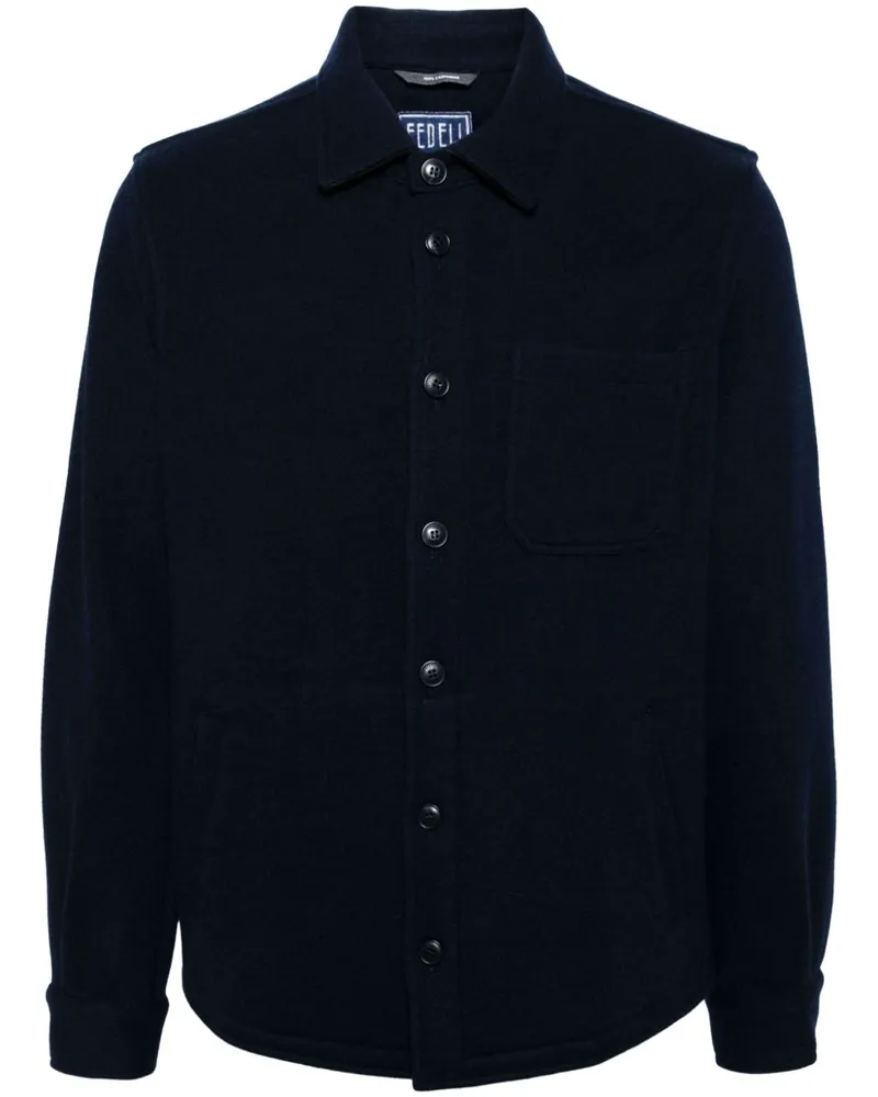 Fedeli Chester Hemdjacke - Blau Blau