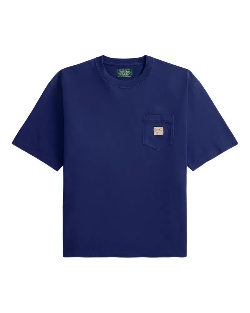 Ralph Lauren patch-pocket T-shirt - Blau Blau