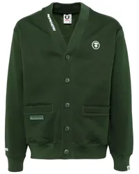 BAPE Cardigan mit Logo Grün