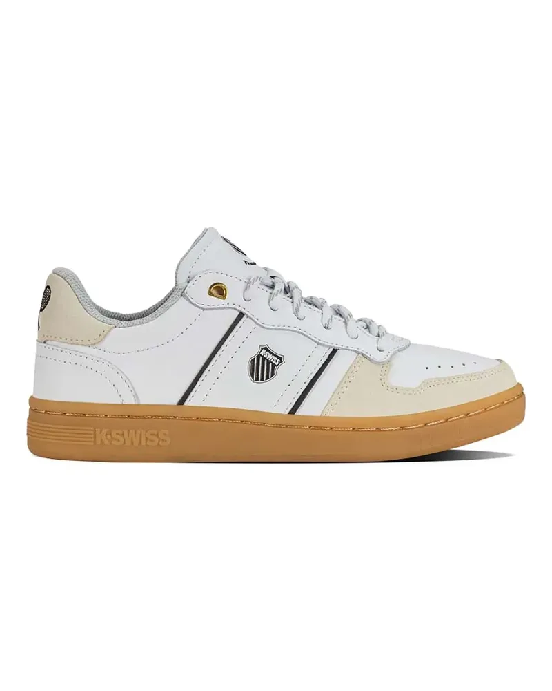 K-Swiss Sneakers mit Einsätzen - Weiß Weiß