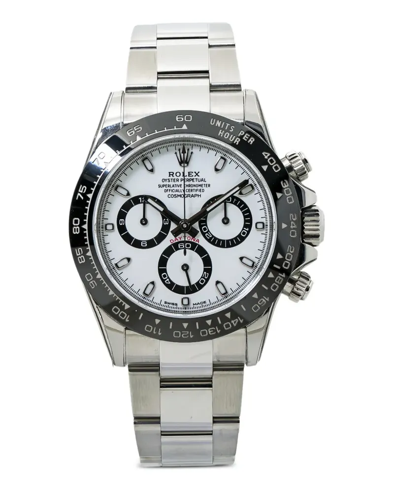 Rolex Daytona Panda Armbanduhr 40mm - Weiß Weiß