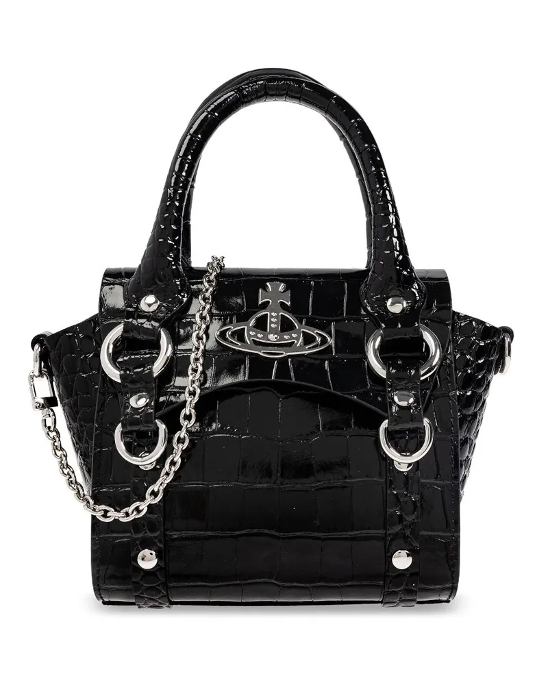 Vivienne Westwood Betty Mini-Tasche - Schwarz Schwarz