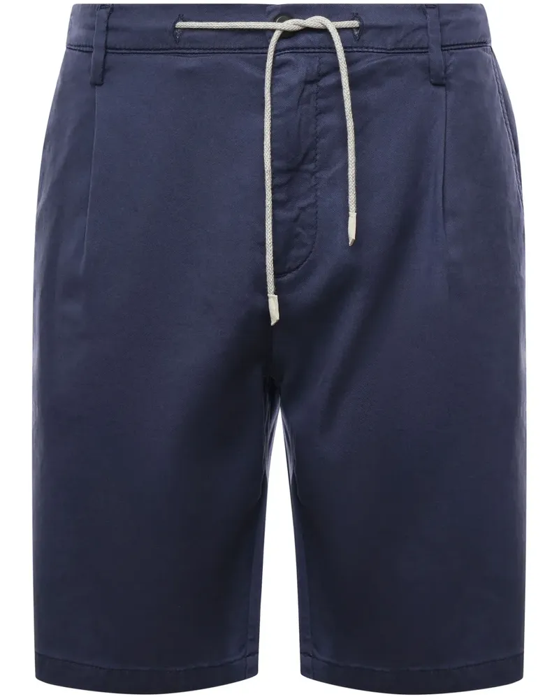 Eleventy Shorts mit Kordelzug - Blau Blau