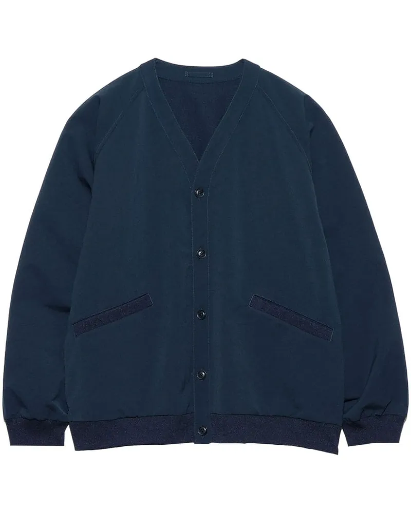 nanamica Alphadry Cardigan - Blau Blau