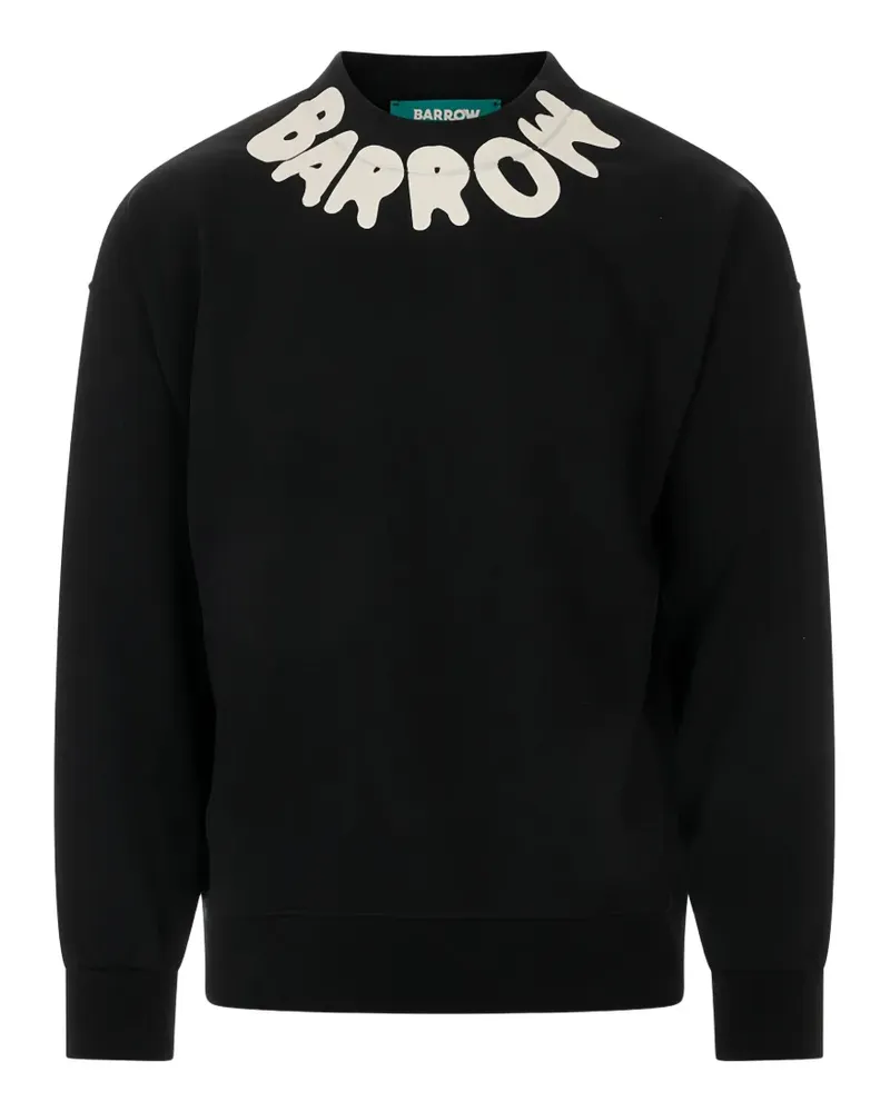 BARROW logo-print sweater - Schwarz Schwarz