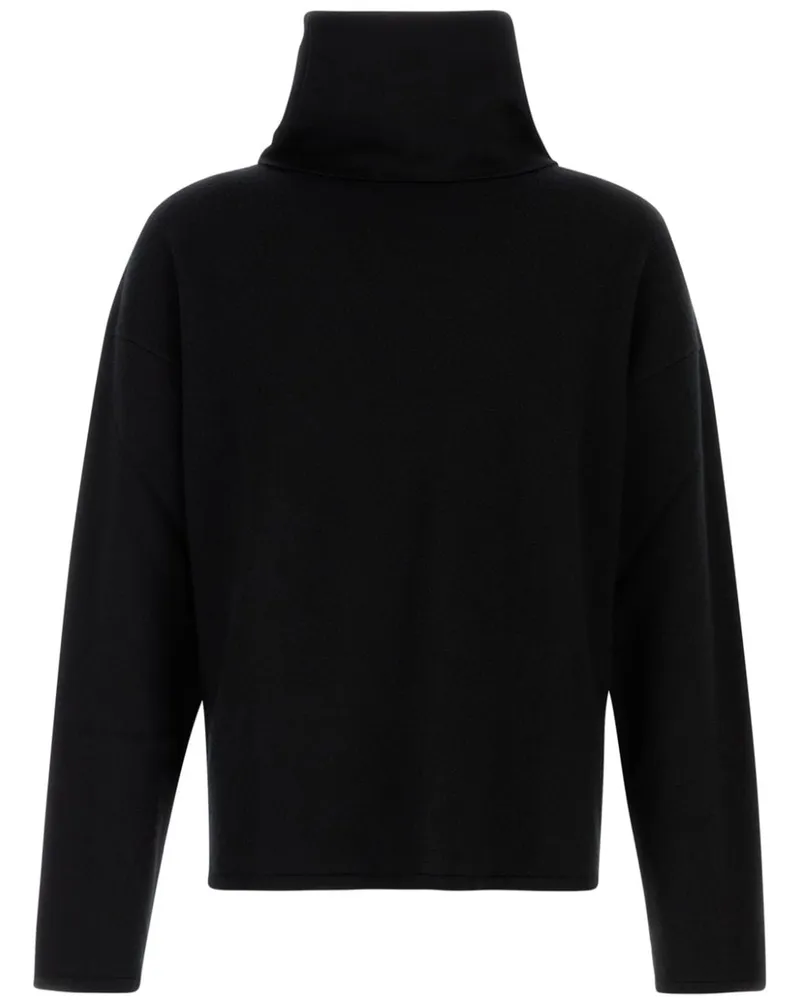Saint Laurent Klassischer Pullover - Schwarz Schwarz