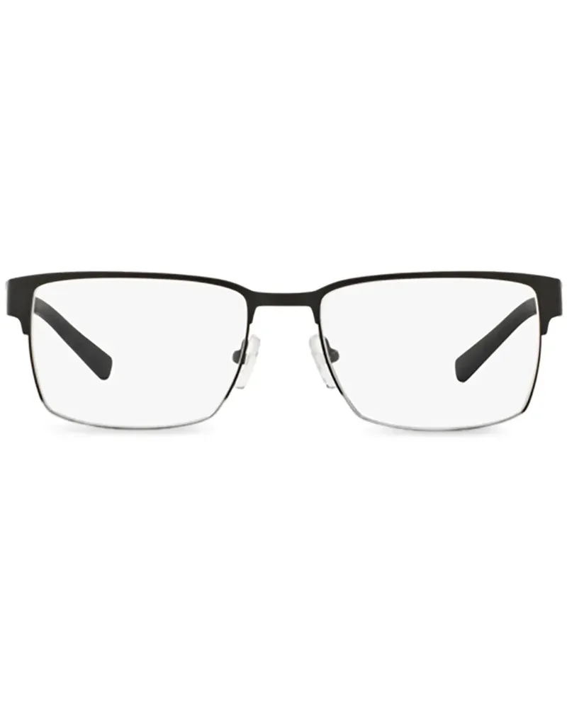 Armani Exchange Brille mit eckigem Gestell - Schwarz Schwarz