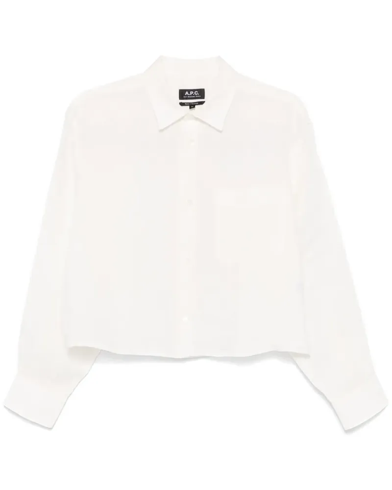 A.P.C. Sophie Hemd - Weiß Weiß