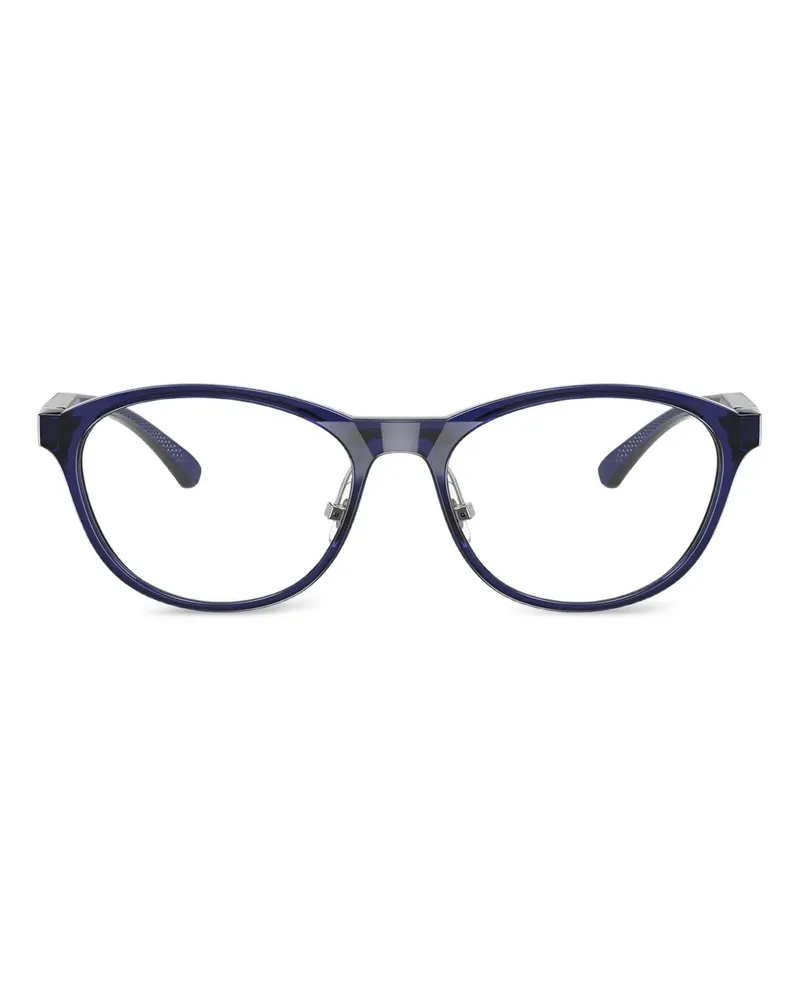Oakley Draw Up Brille mit rundem Gestell - Blau Blau