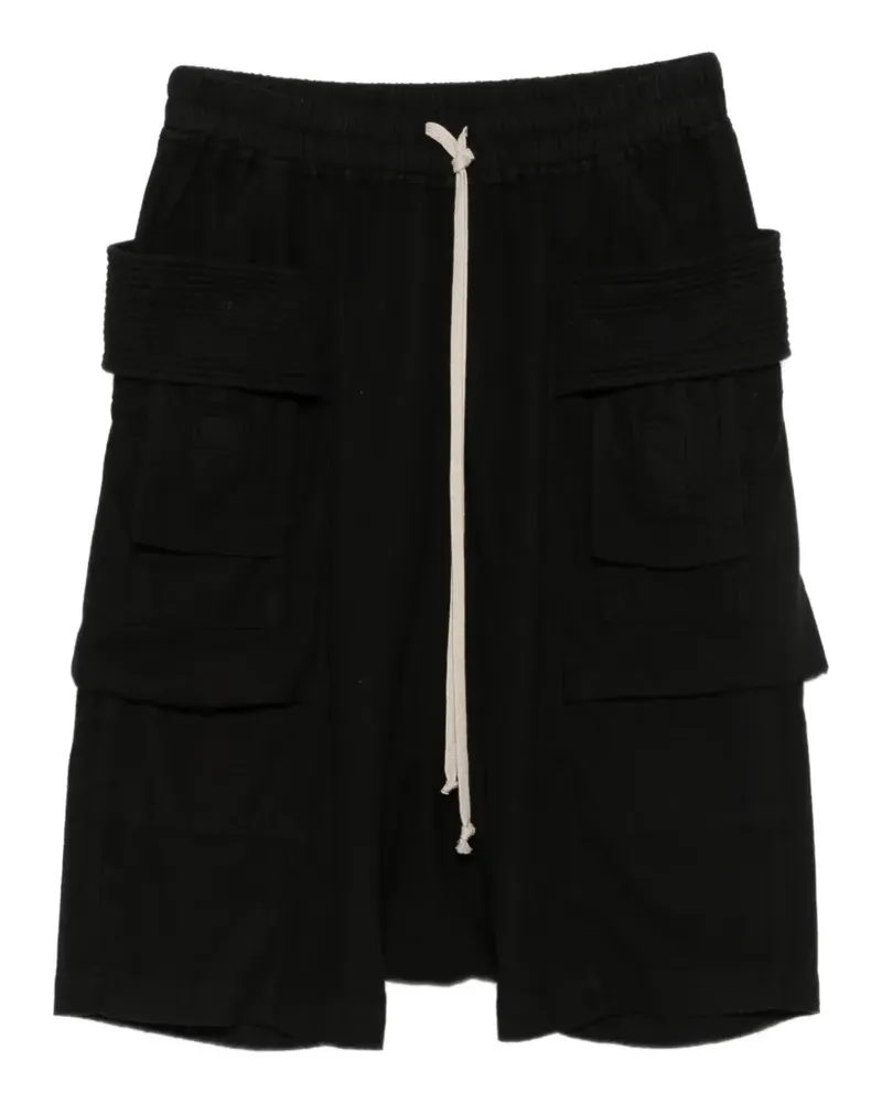 DRKSHDW by Rick Owens Creatch Cargo Pods Shorts - Schwarz Schwarz