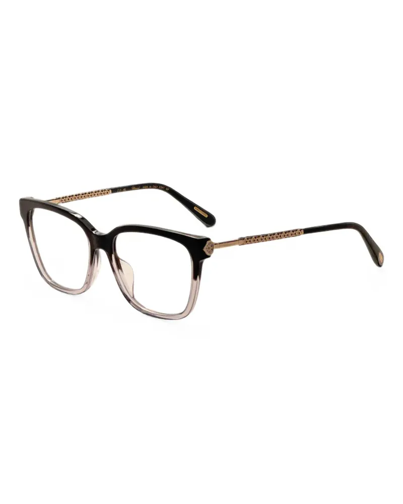 Chopard square-frame glasses - Schwarz Schwarz