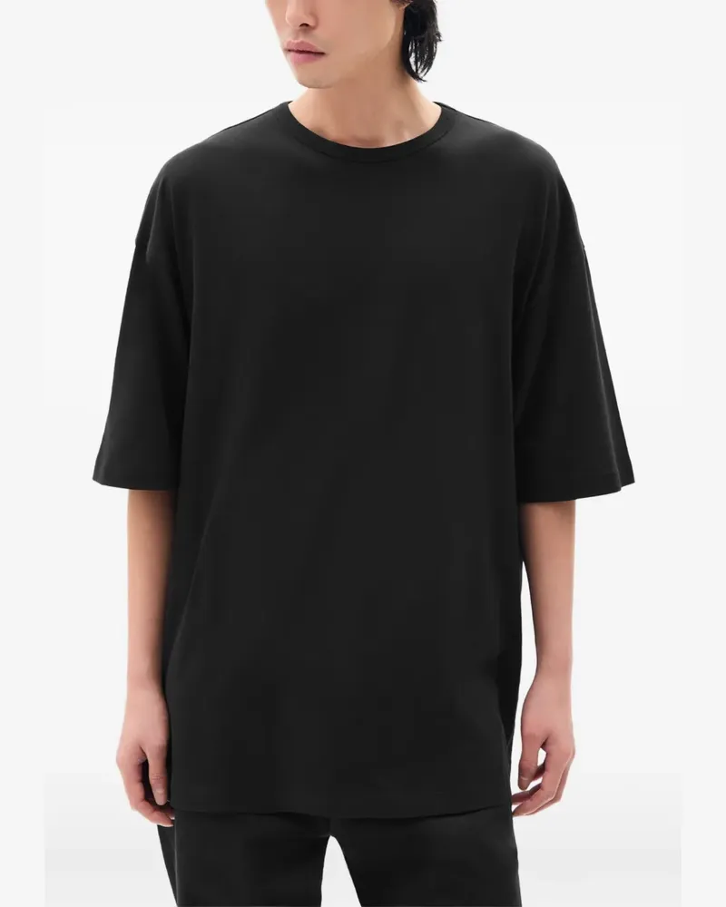 Ann Demeulemeester Dieter jersey T-shirt - Schwarz Schwarz
