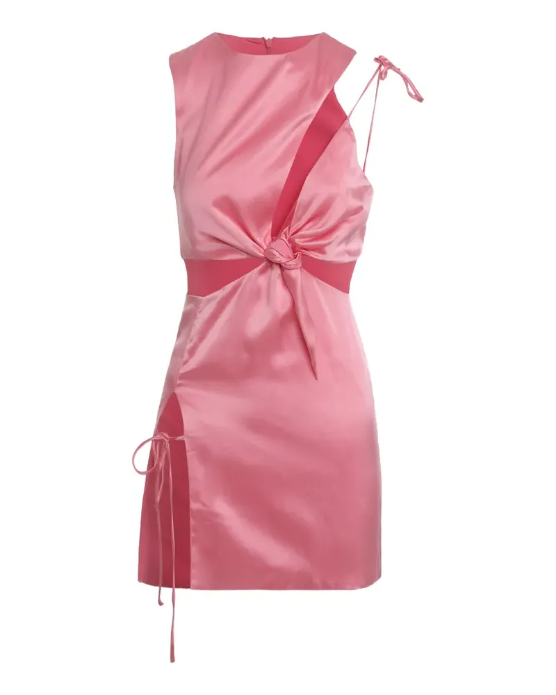 Mother Of All knotted-detail mini dress - Rosa Rosa