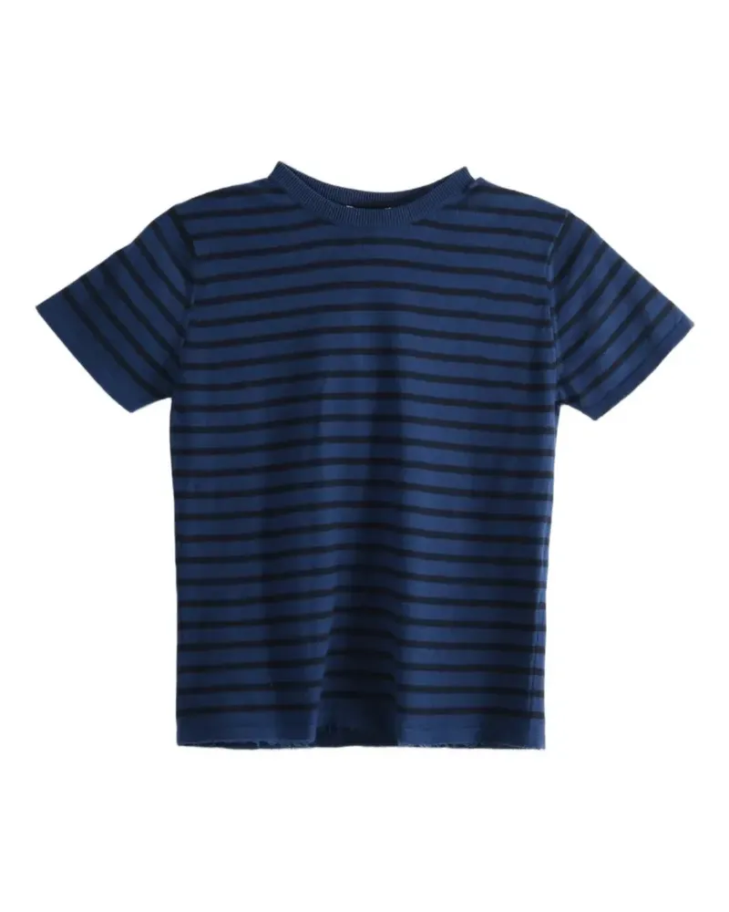 AURALEE striped T-shirt - Blau Blau