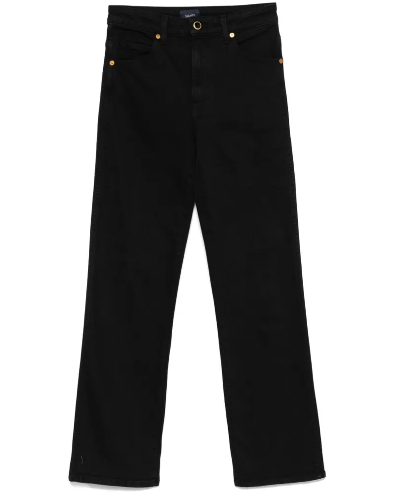 KHAITE Vivian Jeans - Schwarz Schwarz