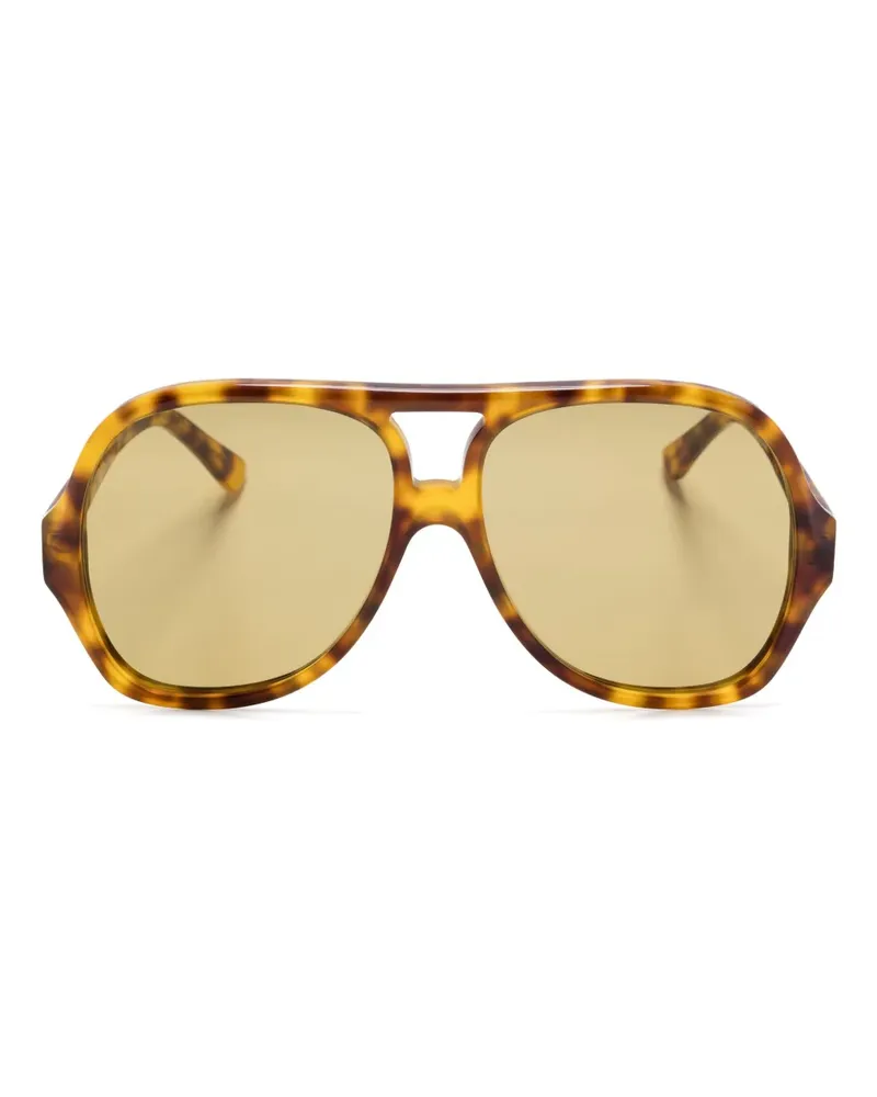 Chloé Salomé Sonnenbrille - Gelb Gelb