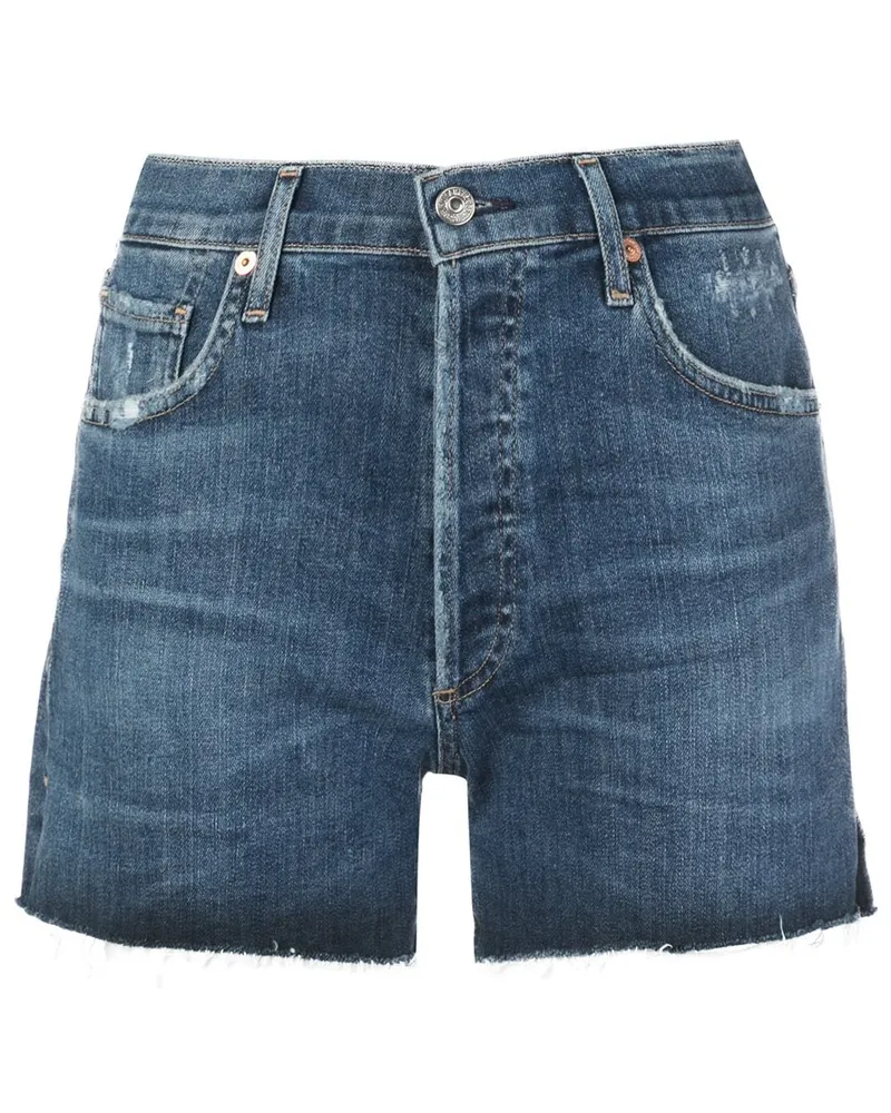 Citizens of humanity Marlow' Jeansshorts im Distressed-Look Blau