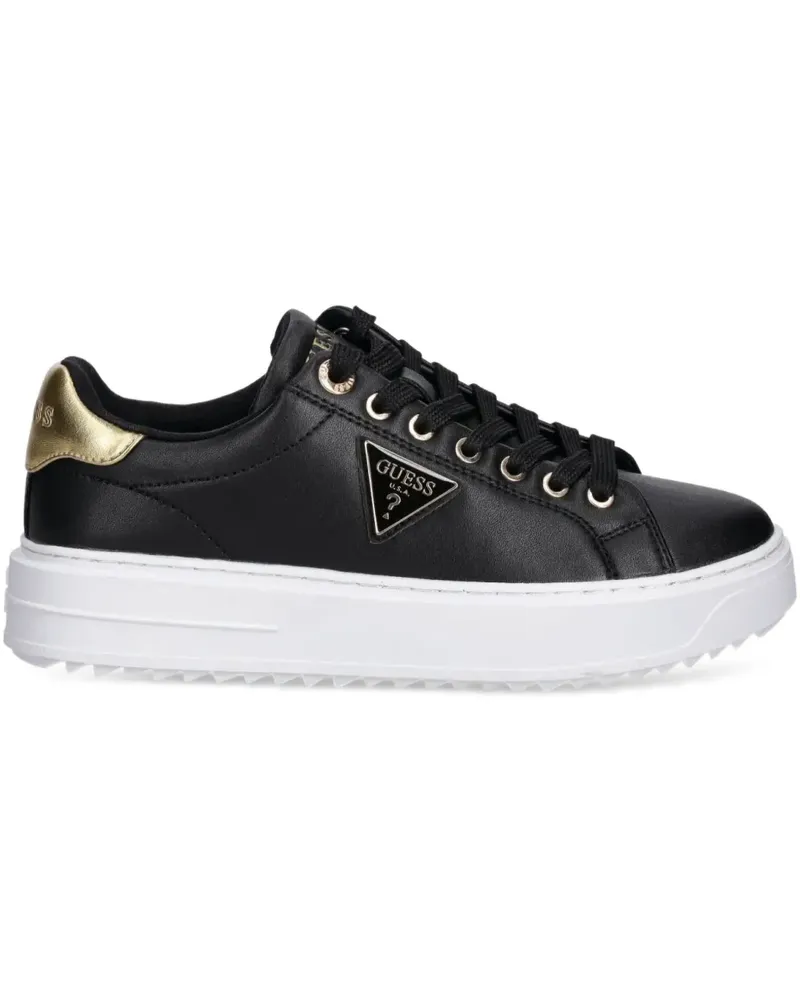 Guess Sneakers mit Plateau - Schwarz Schwarz