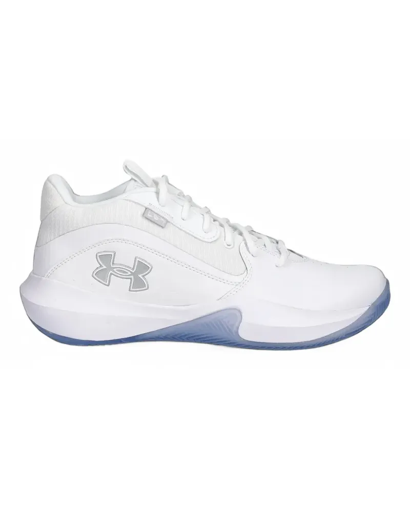 Under Armour logo-patch panelled sneakers - Weiß Weiß