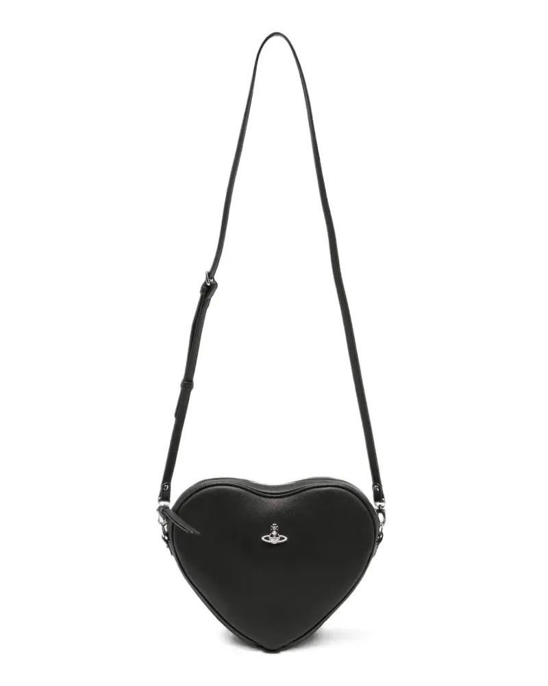 Vivienne Westwood Alexa Heart Tasche - Schwarz Schwarz