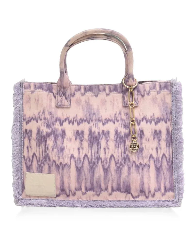 Sandro Kasba tie-dye tote bag - Violett Violett