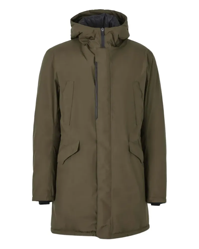 Herno zip-up fastening parka - Grün Grün