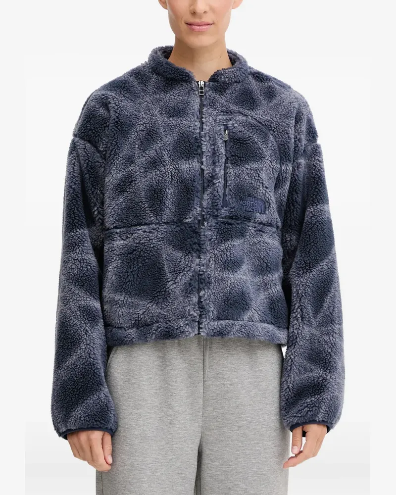 The North Face zip-up fleece jacket - Blau Blau