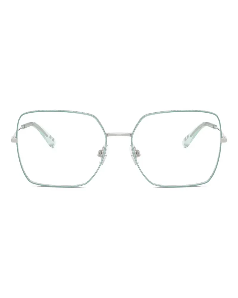 Dolce & Gabbana Brille im Butterfly-Design - Blau Blau