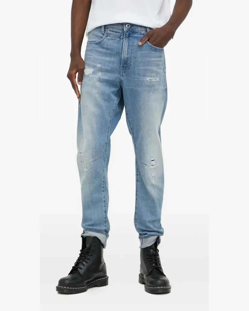 G-STAR RAW Jeans in Distressed-Optik - Blau Blau