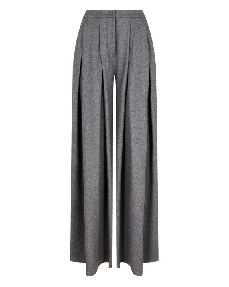 Giorgio Armani double-pleat trousers - Grau Grau