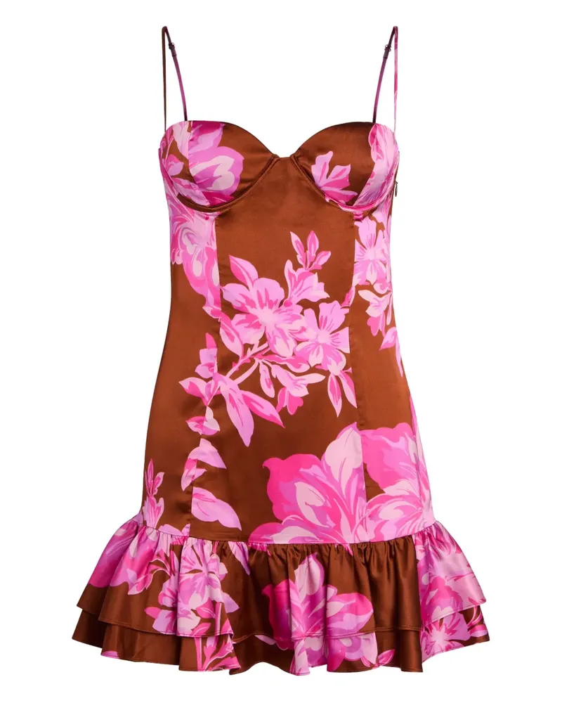 Retrofête Shelby Kleid - Rosa Rosa