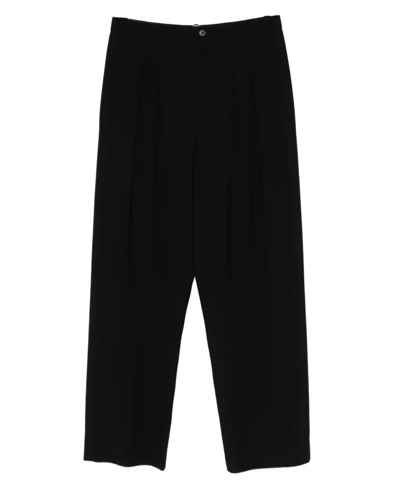The Row Corley pleated trousers - Schwarz Schwarz