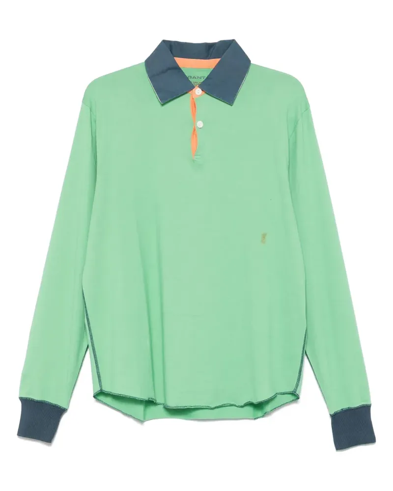 Gant Klassisches Poloshirt - Grün Grün