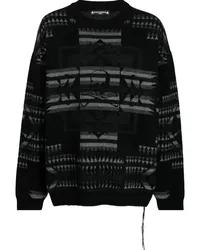 Mastermind World Chimayo Pullover aus Kaschmir Schwarz